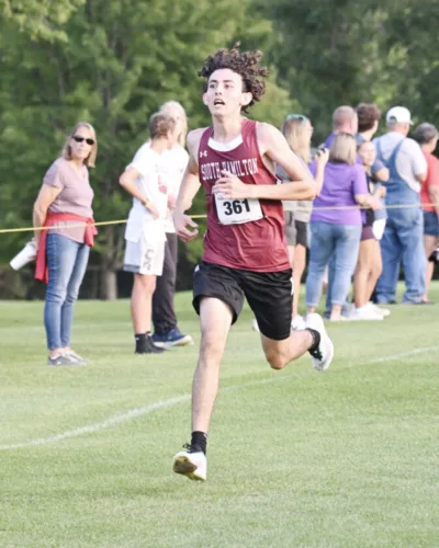 South Hamilton runs at Perry